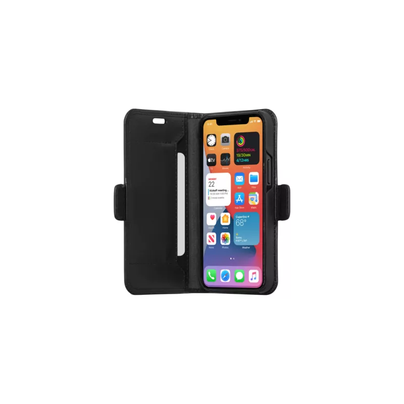 Funda cartera dbramante1928 Copenhagen fina iPhone 12 mini negro