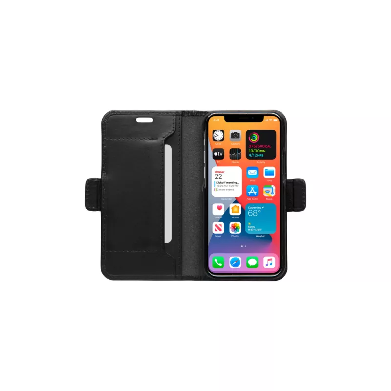 Funda cartera dbramante1928 Copenhagen fina iPhone 12 mini negro