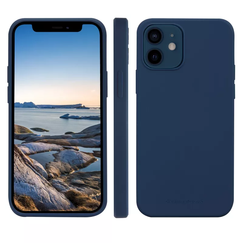 Funda para móvil dbramante1928 Greenland para iPhone 12 / 12 Pro — Pacific Blue, plástico reciclado, compatible con 6,1 inch