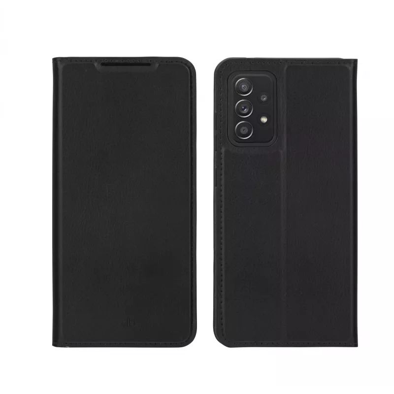 Funda tipo folio dbramante1928 Galaxy A52/A52S negro 3 compartimentos para tarjetas