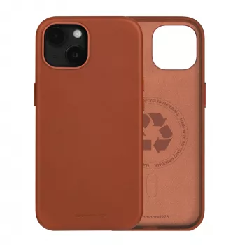 dbramante1928 Roskilde MS Funda de cuero MagSafe, iPhone 17e/16e/15/14/13, Tan