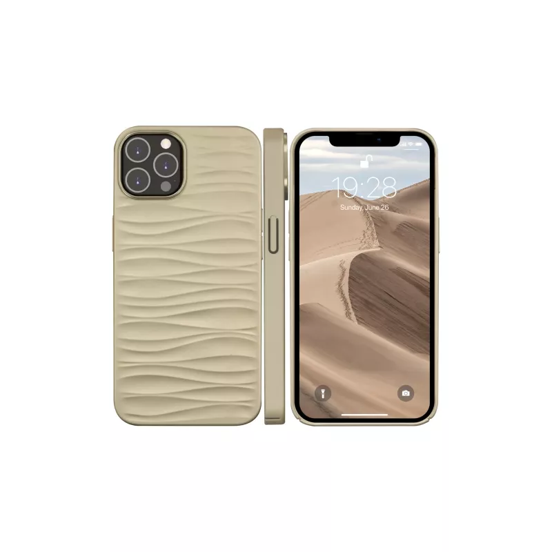 Funda protectora dbramante1928 Dune para iPhone 14 Pro Max, arena, compatible con pantalla de 6,7