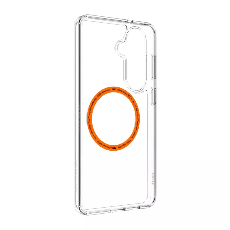 Funda para móvil dbramante1928 Iceland Ultra D3O MAG para Samsung Galaxy S26+ — transparente, plástico, compatible con pantalla de 6,7