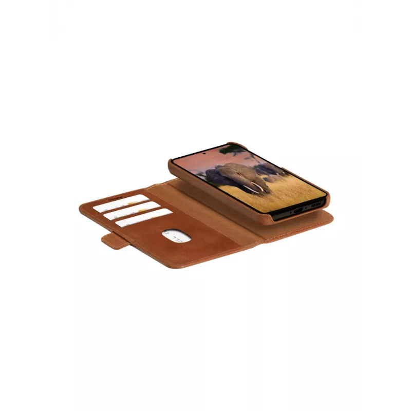 Funda cartera dbramante1928 Galaxy S24 Tan 3 compartimentos para tarjetas