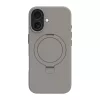 Funda para móvil dbramante1928 Roskilde MS Kick ICON para Apple iPhone 17, gris monocromático, soporte de mesa