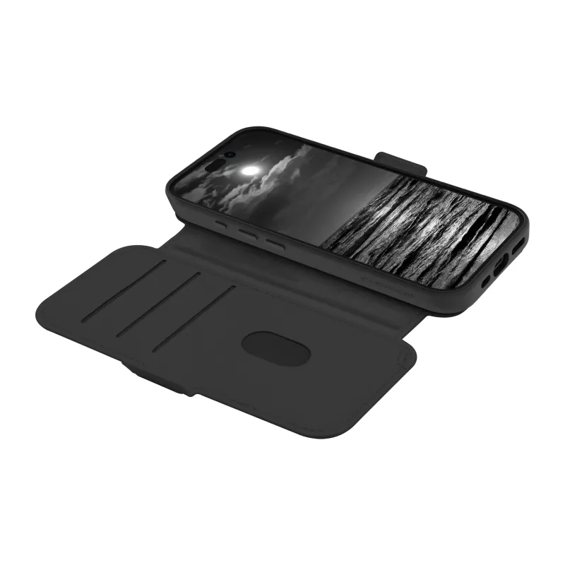 dbramante1928 Lynge MS ICON Funda para móvil tipo cartera Negro