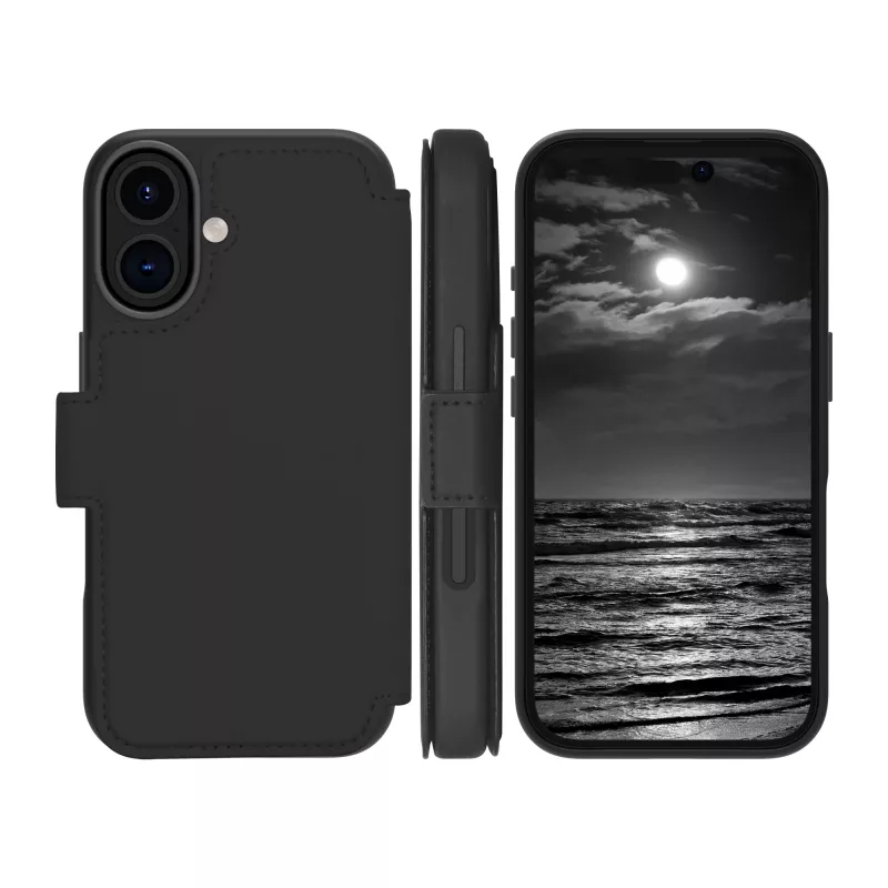 dbramante1928 Lynge MS ICON Funda para móvil tipo cartera Negro