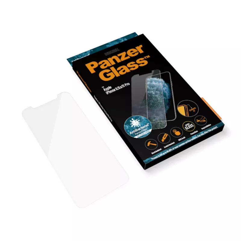 PanzerGlass® Protector de pantalla iPhone 11 Pro | Xs | X | Standard Fit