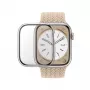 PanzerGlass Protector de pantalla Full Body para Apple Watch Series 9/8/7 45 mm, transparente (3659)