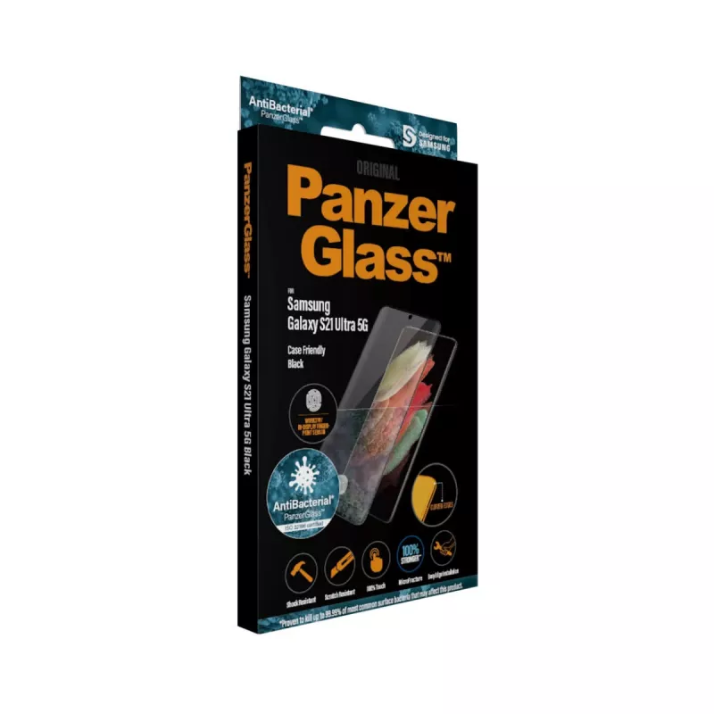 Protector de pantalla de cristal PanzerGlass Samsung Galaxy S21 Ultra 5G