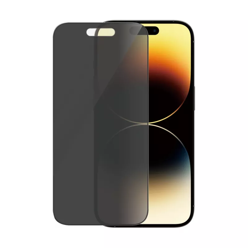PanzerGlass ® Protector de pantalla de privacidad iPhone 14 Pro | Ultra-Wide Fit
