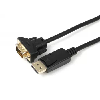 Microconnect DP-VGA-MM-300 Cable de DisplayPort a VGA, 3 m, negro