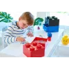 Caja de almacenamiento con cajones de escritorio Room Copenhagen 40201735 blanca — organizador compatible con LEGO