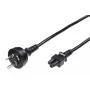 Microconnect PE150818 Cable de alimentación negro 1,8 m conector macho tipo I conector hembra C5