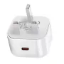 eSTUFF cargador doméstico USB-C PD 3A 20W, enchufe UK - blanco