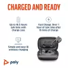 HP Poly Voyager Free 60 UC Carbon negro auriculares +BT700 adaptador USB-C +estuche de carga base