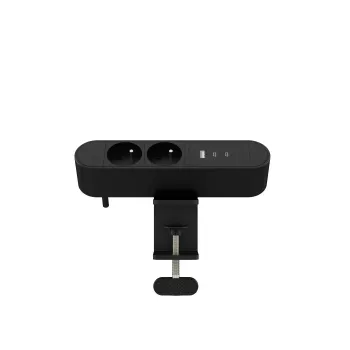 MicroConnect MC-MDPS-FR2-30W Regleta de escritorio, 2 salidas, 30W