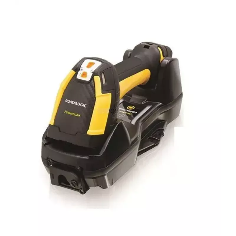 Datalogic PM9600-SR433RBK10 Lector de códigos de barras láser 1D/2D de mano, con cable e inalámbrico