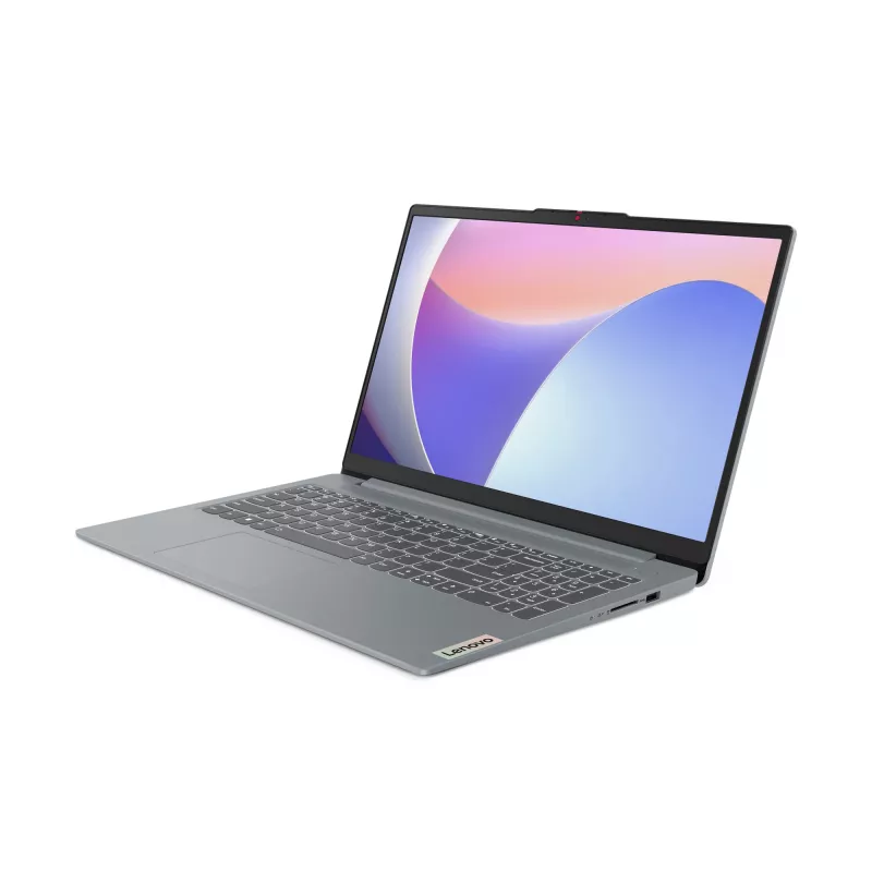 Portátil Lenovo IdeaPad Slim 3 15IAH8 — Intel Core i5-12450H, 15,6 inch FHD, 8 GB LPDDR5, 512 GB SSD, Wi-Fi 6, Windows 11 Home, Gris