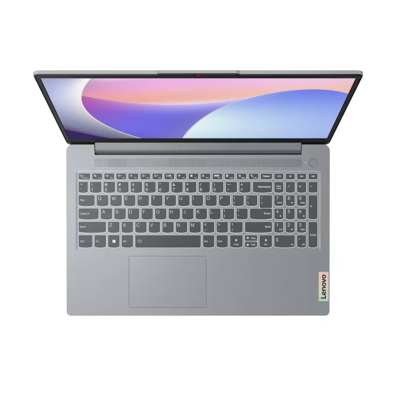 Portátil Lenovo IdeaPad Slim 3 15IAH8 — Intel Core i5-12450H, 15,6 inch FHD, 8 GB LPDDR5, 512 GB SSD, Wi-Fi 6, Windows 11 Home, Gris