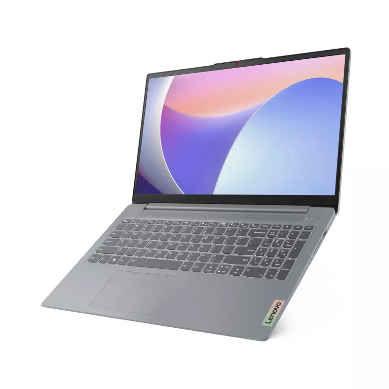 Portátil Lenovo IdeaPad Slim 3 15IAH8 — Intel Core i5-12450H, 15,6 inch FHD, 8 GB LPDDR5, 512 GB SSD, Wi-Fi 6, Windows 11 Home, Gris