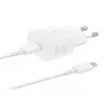 Cargador rápido universal Samsung EP-T2510X blanco USB para interior
