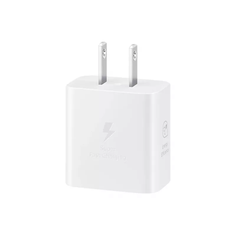 Cargador rápido universal Samsung EP-T2510X blanco USB para interior