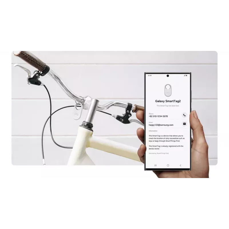 Localizador Bluetooth Samsung Galaxy SmartTag2 blanco