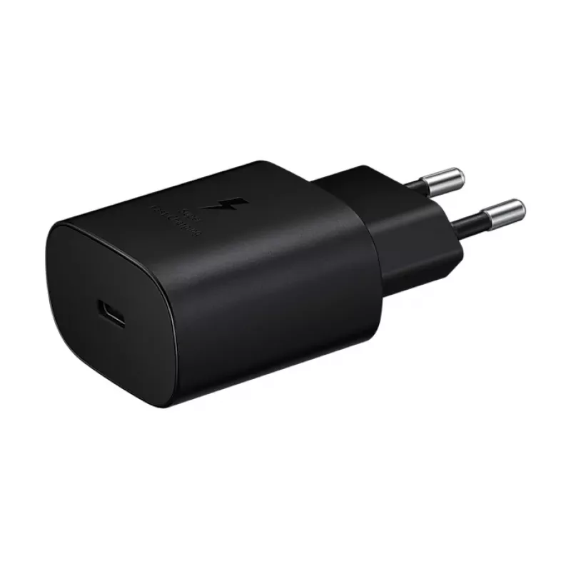 Cargador móvil Samsung EP-TA800NBEGWW para smartphone negro AC función de carga rápida interior