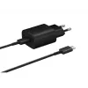 Fuente de alimentación/cargador Samsung EP-TA800NBEG para interior/exterior 25 W negro
