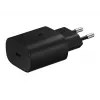 Fuente de alimentación/cargador Samsung EP-TA800NBEG para interior/exterior 25 W negro