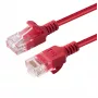 Cable de red Microconnect V-UTP6A0015R-slim rojo 0,15 m Cat6a U/UTP (UTP)