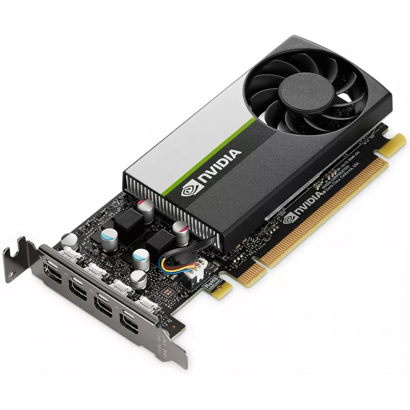 Tarjeta gráfica HP NVIDIA T400E 4 GB con 4 salidas Mini DisplayPort
