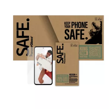 Protector de pantalla PanzerGlass SAFE. by ® Galaxy S24 FE | A36 5G | A56 5G | Ultra-Wide Fit | BULK