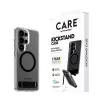 Funda PanzerGlass CARE™ Urban Explorer para Samsung Galaxy S26 Ultra — cubierta transparente con soporte negro y compatibilidad Qi