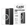 Funda PanzerGlass CARE™ Urban Explorer para Samsung Galaxy S26 — cubierta transparente con compatibilidad Qi blanca