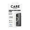Funda PanzerGlass CARE™ Urban Explorer para Samsung Galaxy S26 — cubierta transparente con compatibilidad Qi blanca