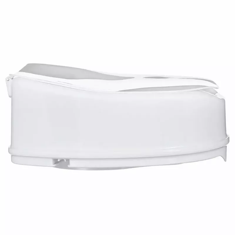 Elevador de inodoro PDS CARE AR-115 AT51202, blanco, altura ajustable 150 mm, con bloqueo, carga máx. 180 kg