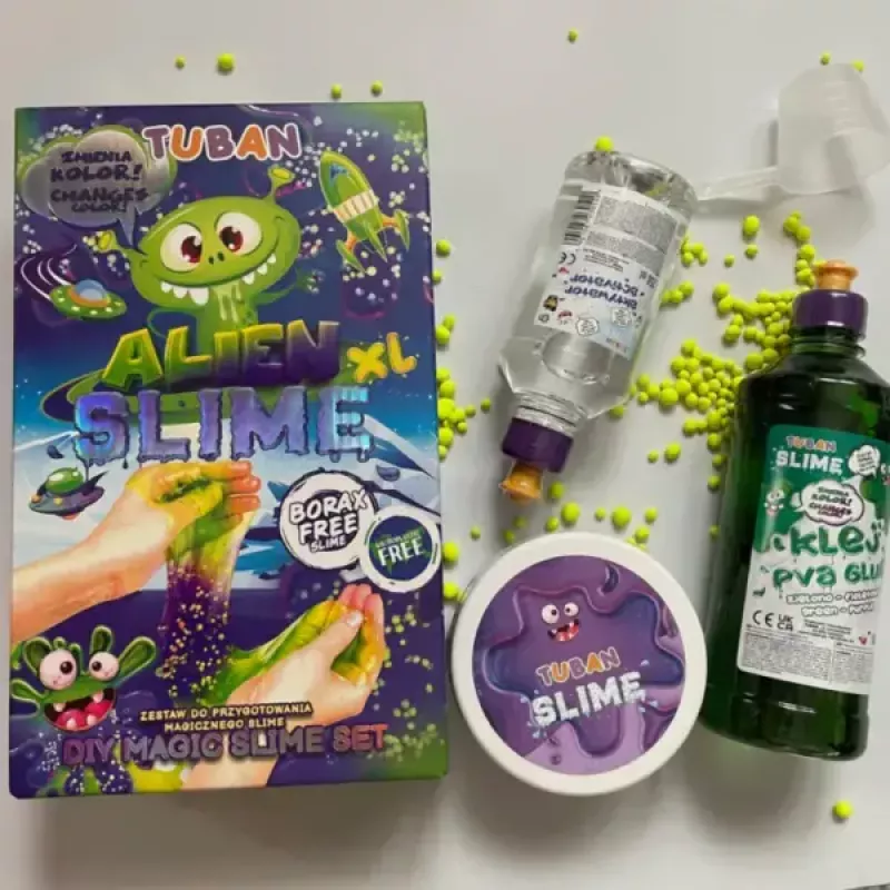 Set de manualidades para niños TUBAN DIY SLIME ALIEN XL, multicolor, a partir de 6 años