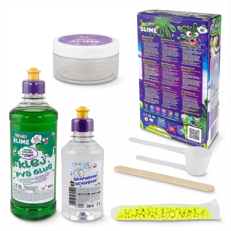 Set de manualidades para niños TUBAN DIY SLIME ALIEN XL, multicolor, a partir de 6 años