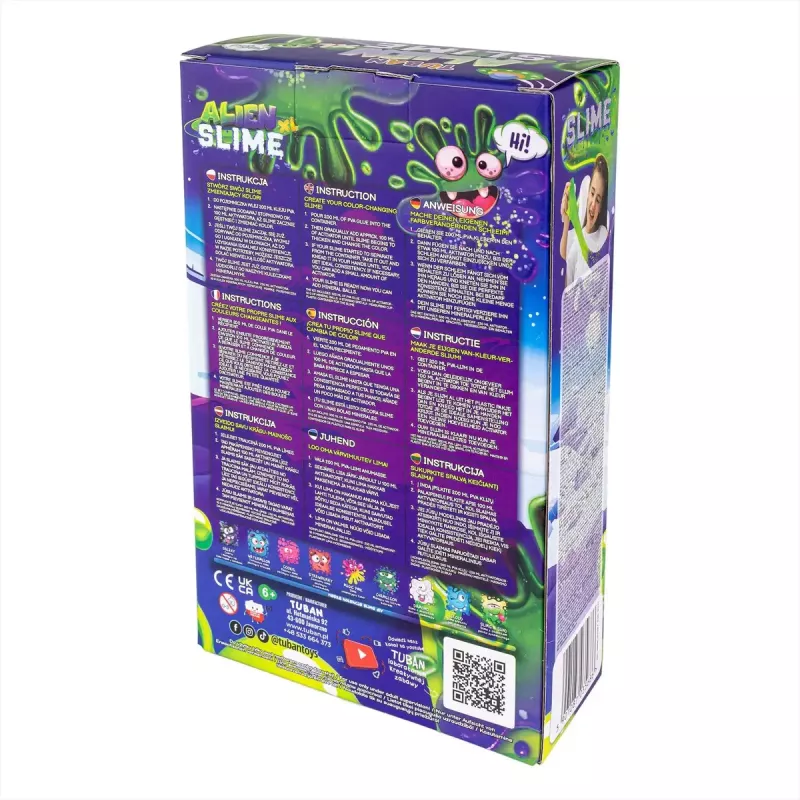 Set de manualidades para niños TUBAN DIY SLIME ALIEN XL, multicolor, a partir de 6 años