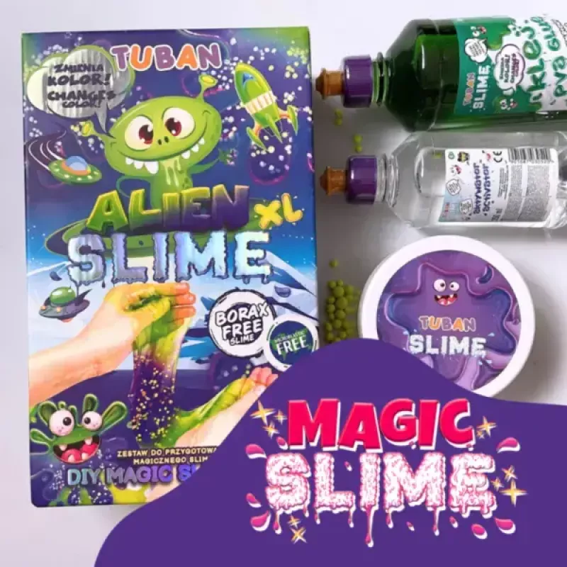 Set de manualidades para niños TUBAN DIY SLIME ALIEN XL, multicolor, a partir de 6 años