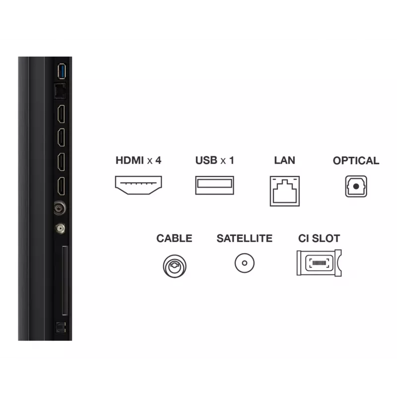 Televisor TCL C6K 75C6K 190,5 cm (75 pulgadas) 4K Ultra HD Smart TV Wi-Fi Metálico