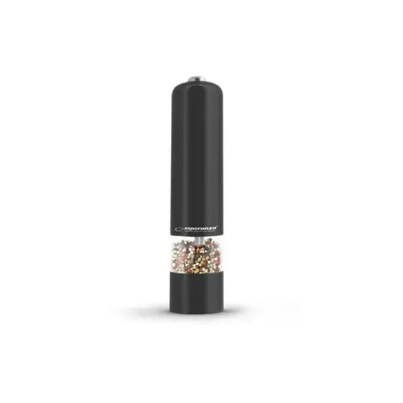 Esperanza Malabar EKP001K molinillo de pimienta eléctrico, negro