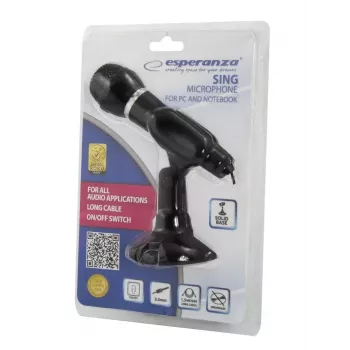 Micrófono Esperanza EH180 para PC y portátil