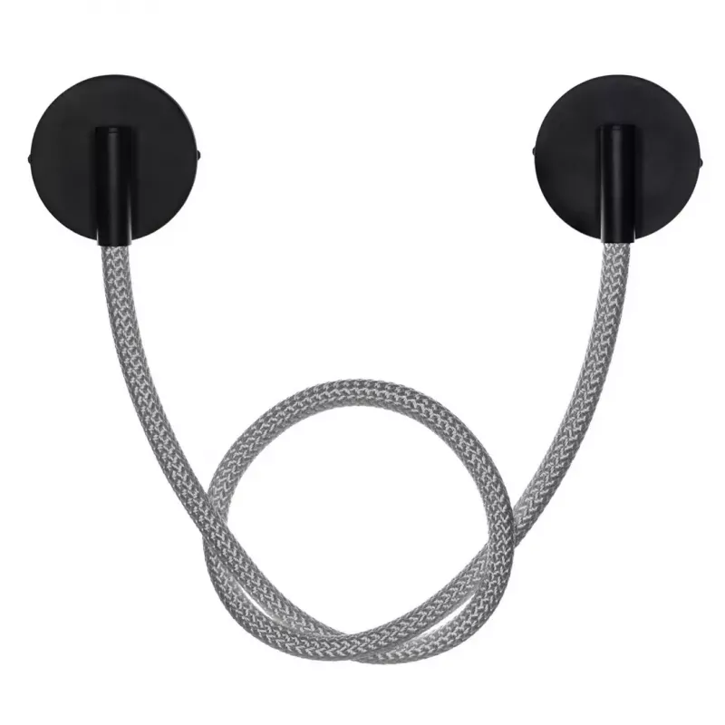 Lámpara de pared LED ActiveJet AJE-CAMELIA WW, negra, 16 W, 2300 lm, 2700 K, 1580×120×65 mm