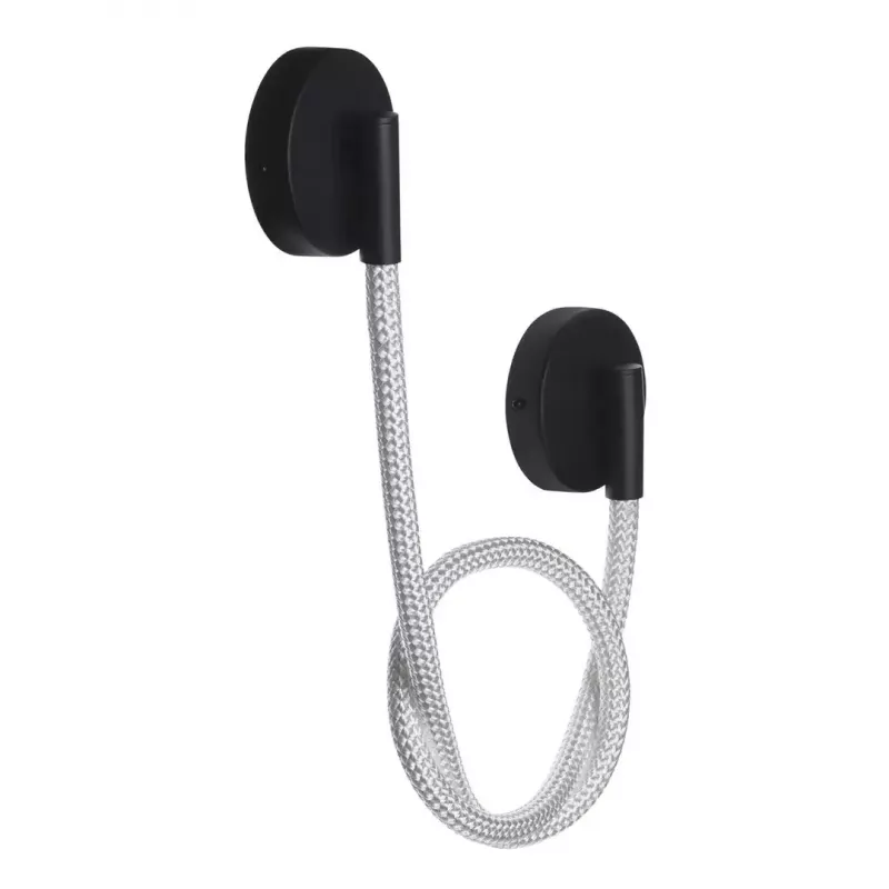 Lámpara de pared LED ActiveJet AJE-CAMELIA WW, negra, 16 W, 2300 lm, 2700 K, 1580×120×65 mm