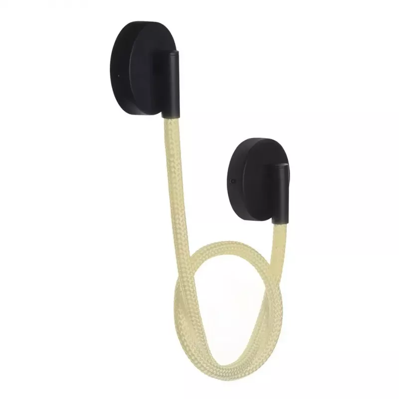 Lámpara de pared LED ActiveJet AJE-CAMELIA WW, negra, 16 W, 2300 lm, 2700 K, 1580×120×65 mm