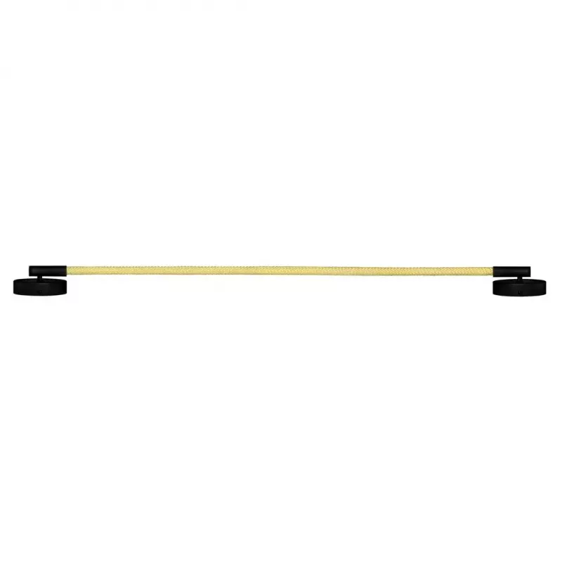 Lámpara de pared LED ActiveJet AJE-CAMELIA WW, negra, 16 W, 2300 lm, 2700 K, 1580×120×65 mm