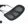 Silla de oficina ergonómica ActiveJet YK848 — asiento y respaldo de malla, negra, respaldo 50,5×57 cm, anchura de asiento 48,5 cm